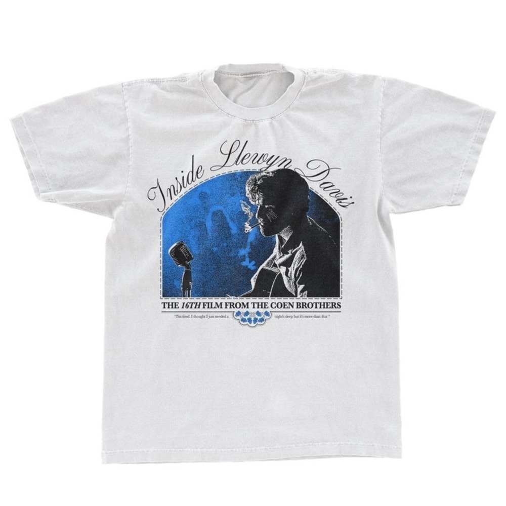 Inside Llewyn Davis Movie Graphic T-shirt, Classic Film T-shirt